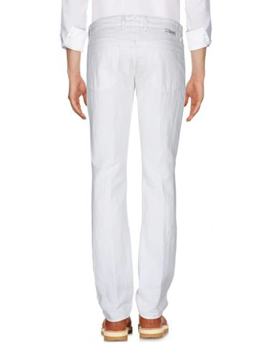 Shop Incotex Man Pants White Size 32 Linen, Cotton
