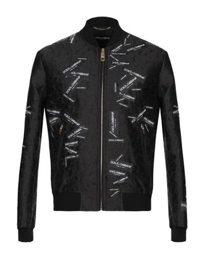 Shop Dolce & Gabbana Jackets In Black