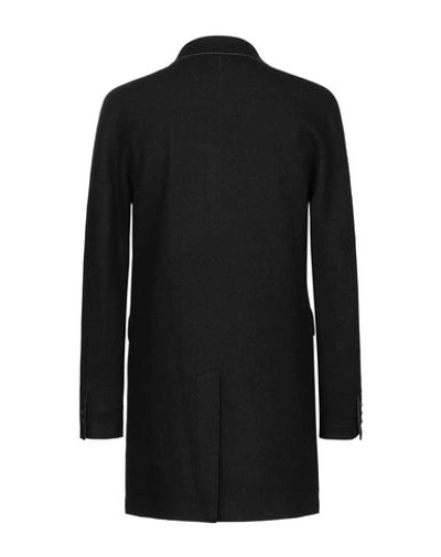 Shop John Varvatos Coat In Black