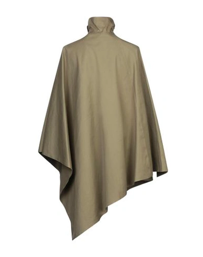Shop Mackintosh Cape In Military Green