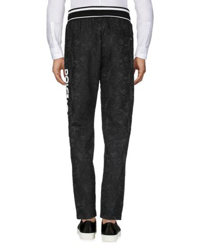 Shop Dolce & Gabbana Man Pants Black Size 32 Acetate, Polyester, Polyamide, Silk, Elastane