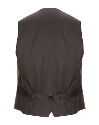 Lardini Suit Vest In Camel