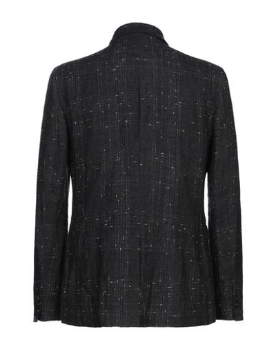 Shop John Varvatos Blazer In Dark Blue