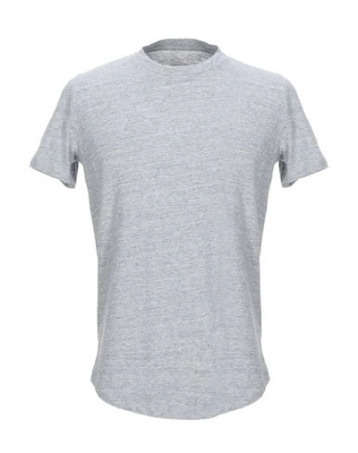 Shop Majestic Filatures Man T-shirt Light Grey Size S Cotton