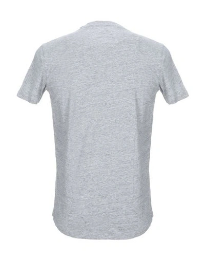 Shop Majestic Filatures Man T-shirt Light Grey Size S Cotton