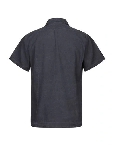Shop Massimo Alba Shirts In Dark Blue