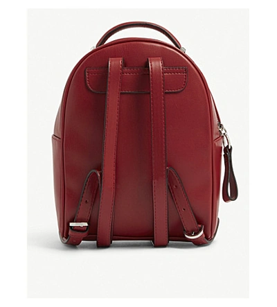 Karen Millen Quilted Mini Backpack In Red ModeSens