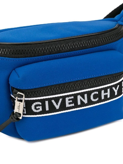 Shop Givenchy Royal Blue Light 3- Bum Bag