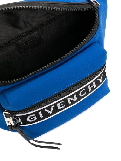 Shop Givenchy Royal Blue Light 3- Bum Bag