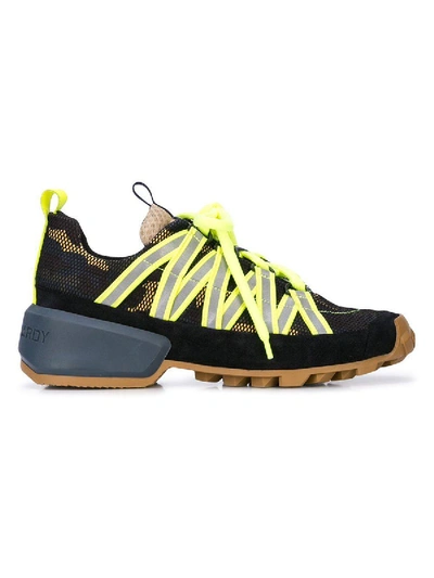 Shop Pierre Hardy Trail Mesh Camouflaged Sneakers In Multicolor