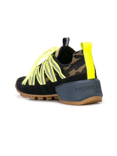 Shop Pierre Hardy Trail Mesh Camouflaged Sneakers In Multicolor