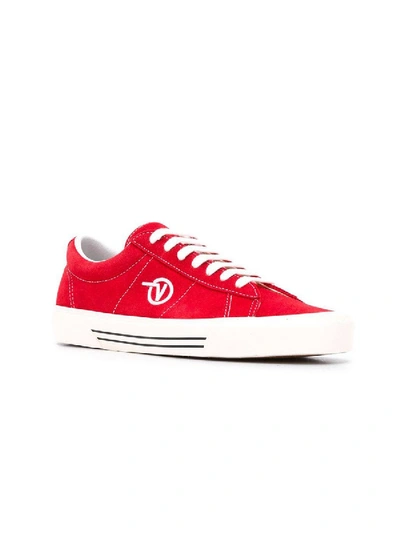 Shop Vans Red Ua Sid Dx Sneakers