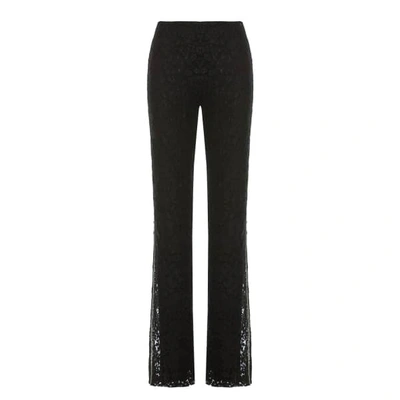 Shop Nissa Crystal Side Stripe Trousers