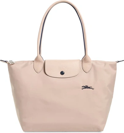 Shop Longchamp Le Pliage Club Small Shoulder Tote In Hawthorn