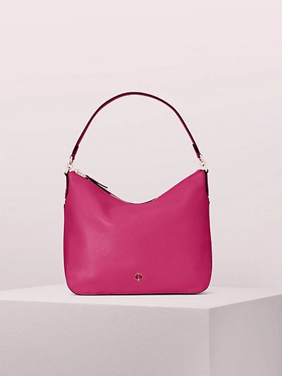 Shop Kate Spade Polly Medium Convertible Shoulder Bag In Berry Blitz