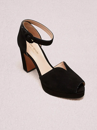 Shop Kate Spade Perry Platform Pumps In Black