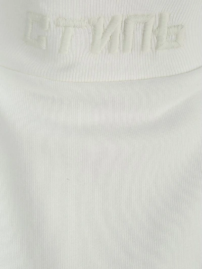 Shop Heron Preston Turtleneck T-shirt In White