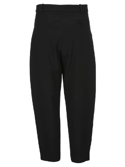 Shop Stella Mccartney Crop Trousers In Black