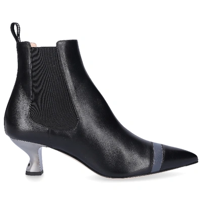 Shop Fendi Ankle Boots 8t6956 Calfskin Black