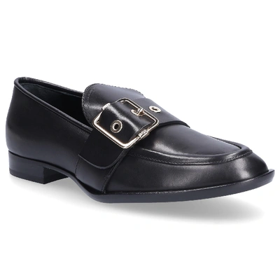 Shop Agl Attilio Giusti Leombruni Loafers D71409 In Black