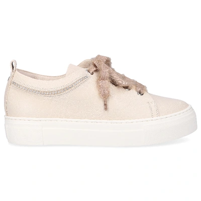 Shop Agl Attilio Giusti Leombruni Low-top Sneakers D925217 In Beige