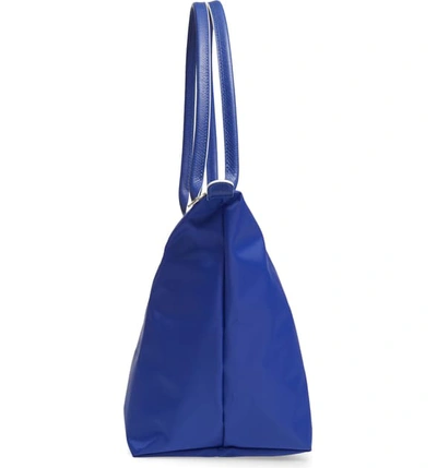 Shop Longchamp Le Pliage Club Tote - Blue In Cobalt