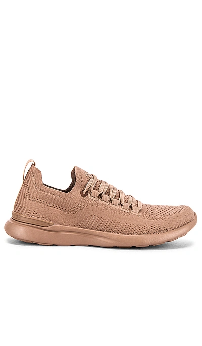 Shop Apl Athletic Propulsion Labs Techloom Breeze Trainer In Almond