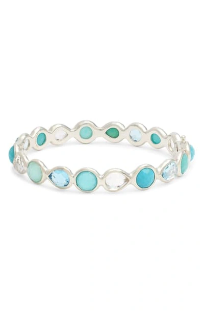 Shop Ippolita Rock Candy Hinge Bracelet In Waterfall