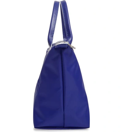 Shop Longchamp Le Pliage Club Tote - Blue In Cobalt