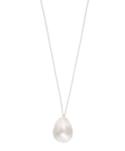 Shop All Blues Silver Quail Eggshell Pendant Necklace