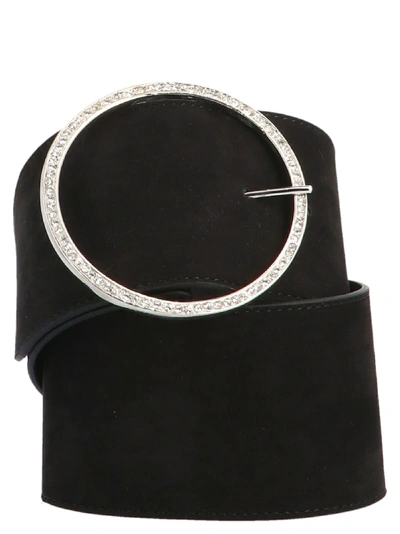 Shop Alessandra Rich Belt In Black