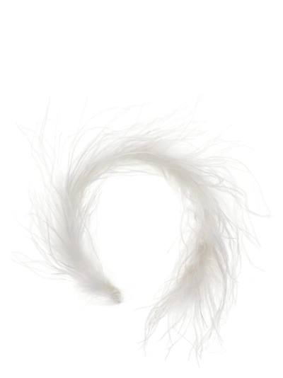 Shop Alessandra Rich Headband In White