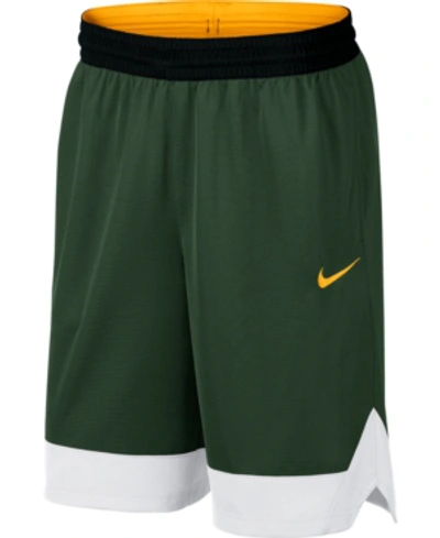 Shop Nike Men's Dri-fit Colorblocked Basketball Shorts In Cosmic Bonsal
