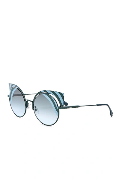 Shop Fendi 53mm Cat Eye Sunglasses In 00kc-eq