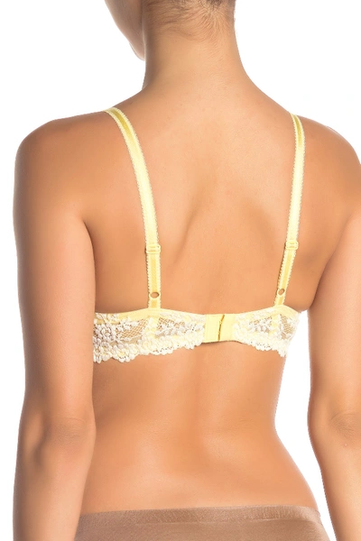 Shop Wacoal Embrace Lace Underwire Molded Cup Bra In Plbanwhaly