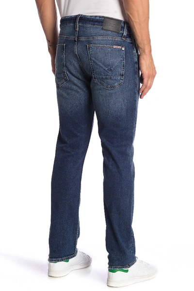 Shop Hudson Blake Slim Straight Leg Jeans In Lakeland