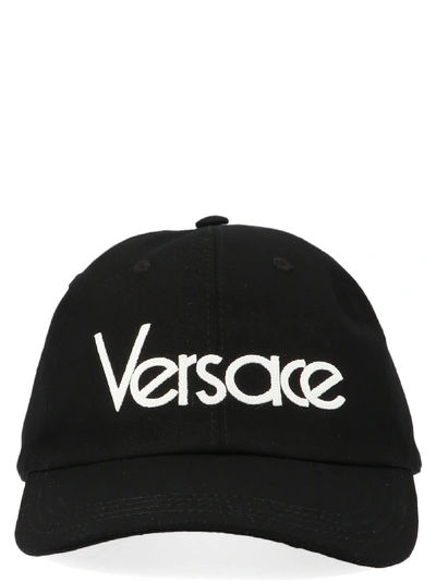 Shop Versace Cap In Multicolor
