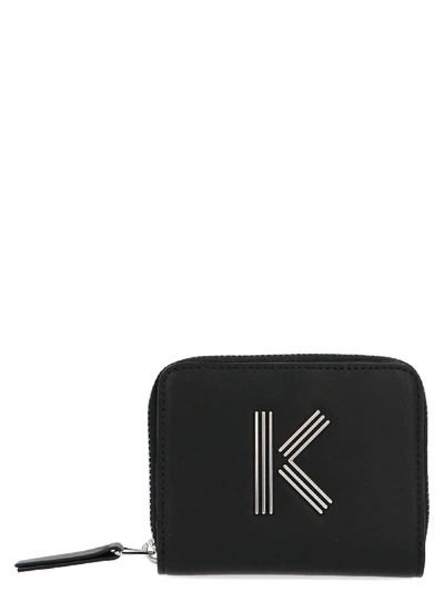 Shop Kenzo K Wallet In Black