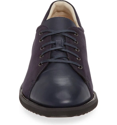 Shop Amalfi By Rangoni Ermes Derby In Navy Leather