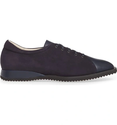 Shop Amalfi By Rangoni Ermes Derby In Navy Leather