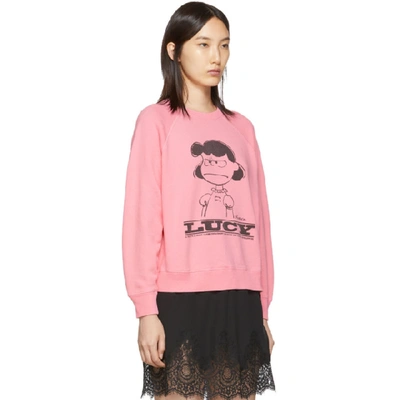 MARC JACOBS 粉色 PEANUTS 版 LUCY 套头衫