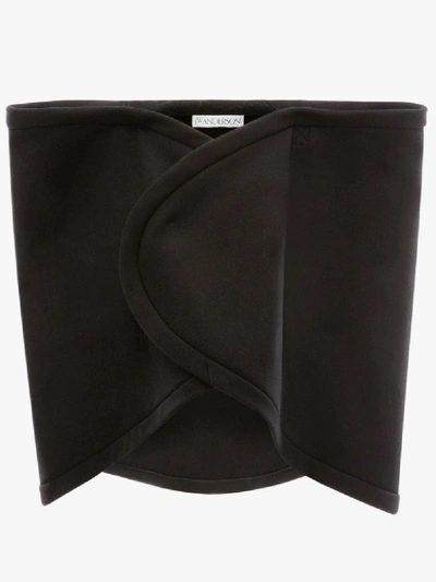 Shop Jw Anderson Wrap Structured Cape In Black