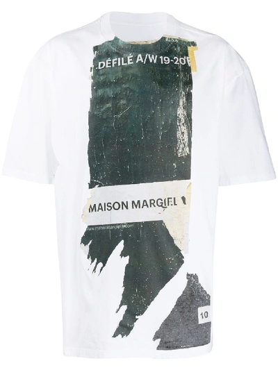 Shop Maison Margiela White T-shirt