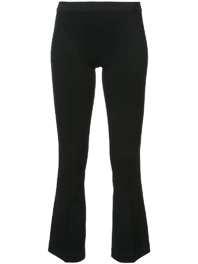 Shop Helmut Lang Women's Black Viscose Pants