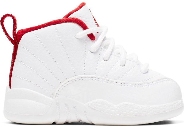 jordan 12 red and white 2019