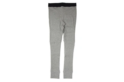 Pre-owned Fear Of God  Fog Essentials Thermal Waffle Knit Leggings Grey