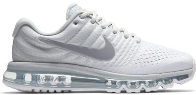 Pre-owned Nike Air Max 2017 Pure Platinum Wolf Grey (women's) In Pure Platinum/wolf Grey-white