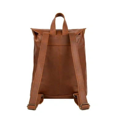 Shop Mahi Leather Minimalistic Leather Yale Backpack