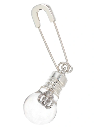 Shop Ambush Light Bulb Earrings In Silver