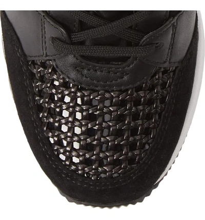 Shop Michael Michael Kors Georgie Wedge Sneaker In Black Multi